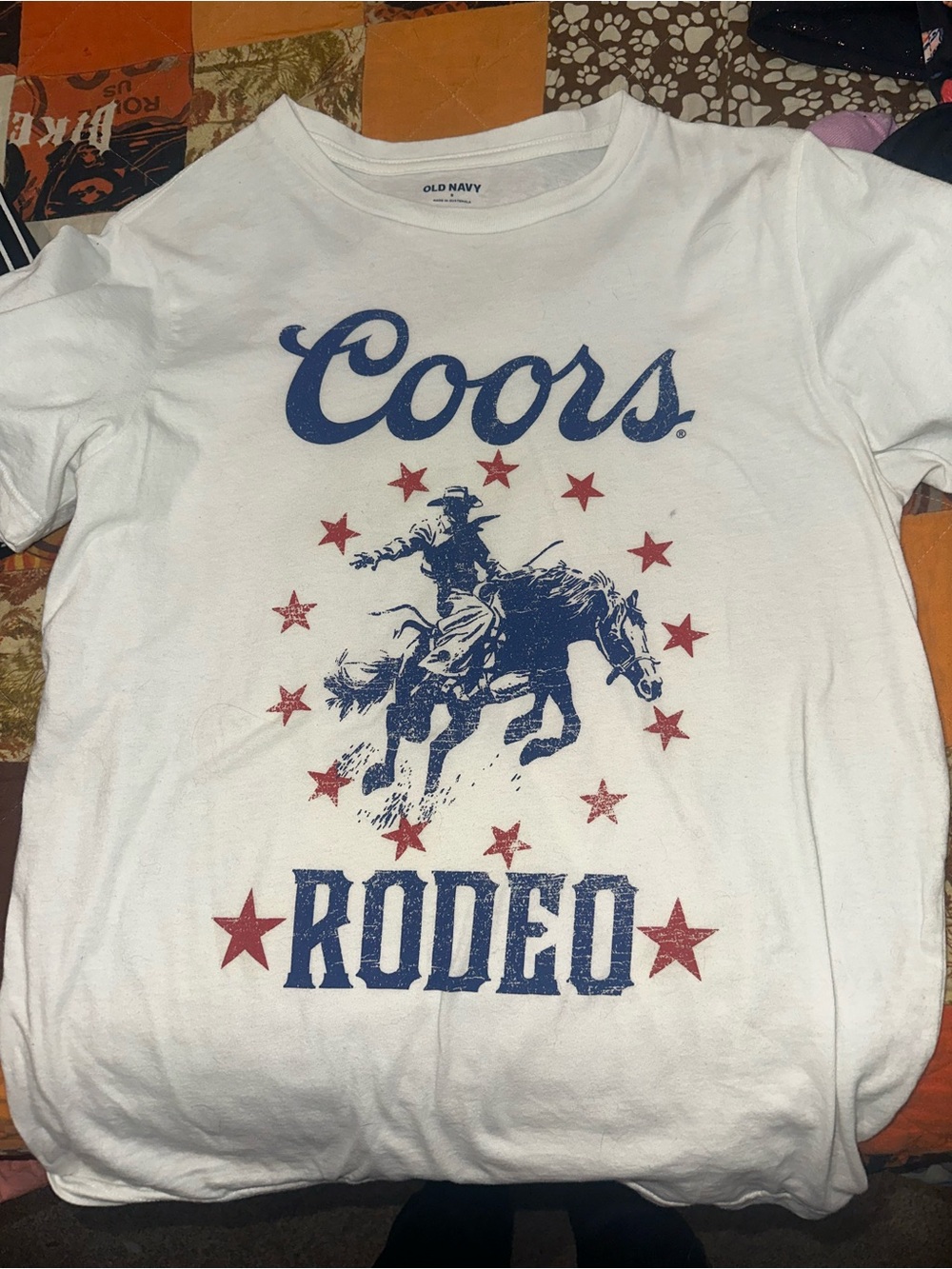 Old Navy Coors Rodeo graphic T, women’s small